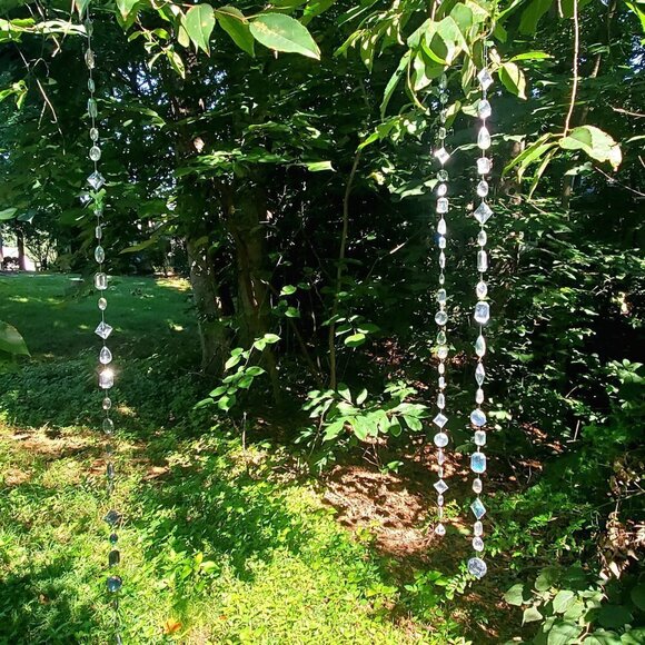 Suncatcher Handcrafted 4 ft. Long for Windows, Garden Art, Tree Jewelry - Picture 5 of 11